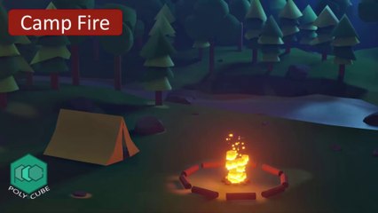Camp Fire in Blender 2.83 | EEVEE