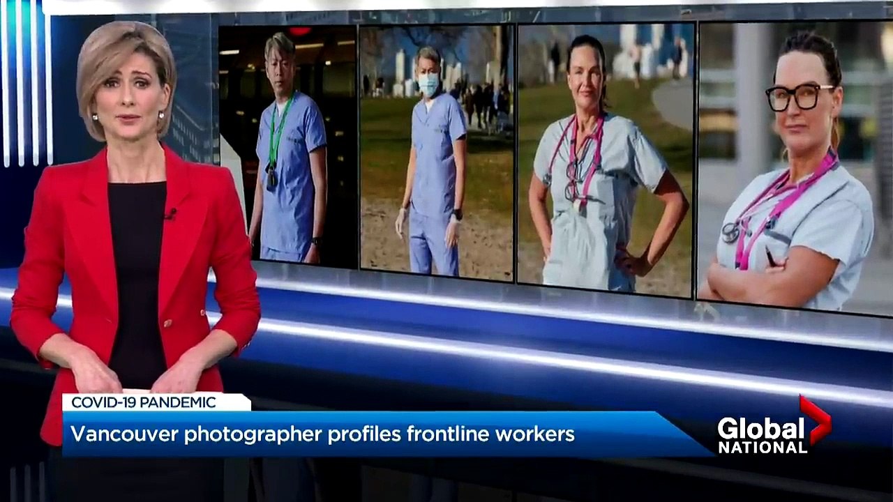 Coronavirus outbreak- Photographer pays tribute to healthcare workers