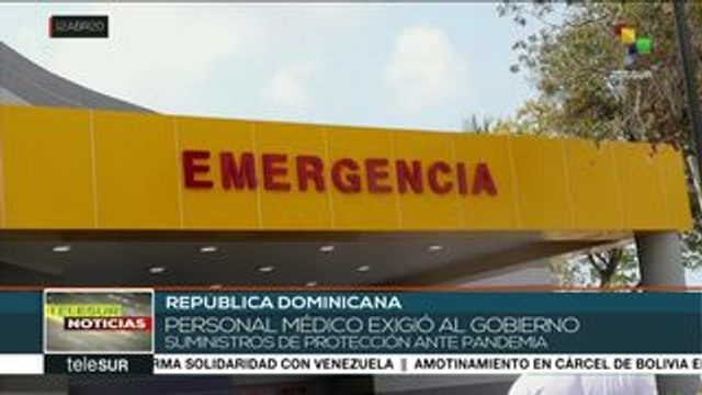 Médicos dominicanos exigen al Estado les brinde equipo contra Covid-19
