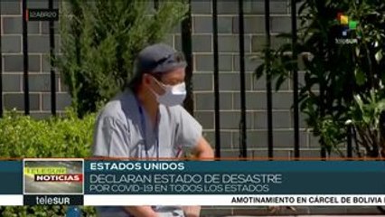 Por primera vez declaran desastre federal en todo EE.UU. por pandemia