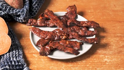 Sweet Potato Bacon Tastes JUST Like The Real Thing