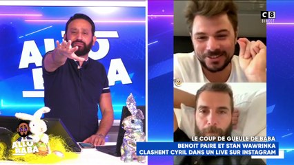 Cyril Hanouna règle ses comptes avec Benoît Paire et Stanislas Wawrinka