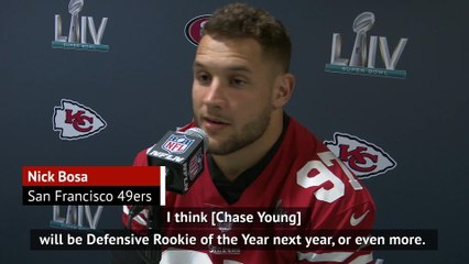 Nick Bosa tips 'real deal' rookie for NFL success