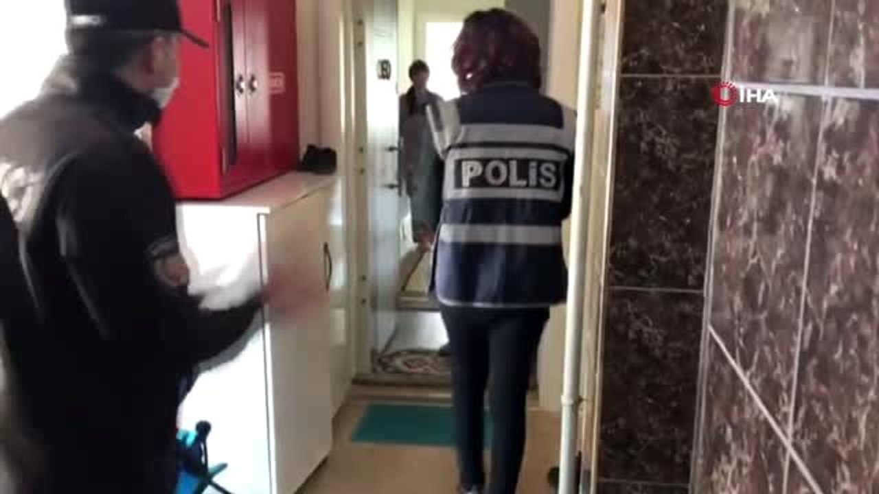 Minik Eymenin doğum günü pastasını polisler aldı