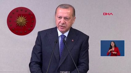 CUMHURBAŞKANI ERDOĞAN KABİNE TOPLANTISI SONRASI AÇIKLAMA YAPTI -3