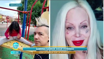 Sabrina ya perdonó a su esposo aunque semanas atrás lo denunció por violencia. | Venga La Alegría