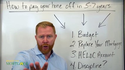 Simple Trick To Pay Off Home In 5-7 Years - Replace Your Mortgage