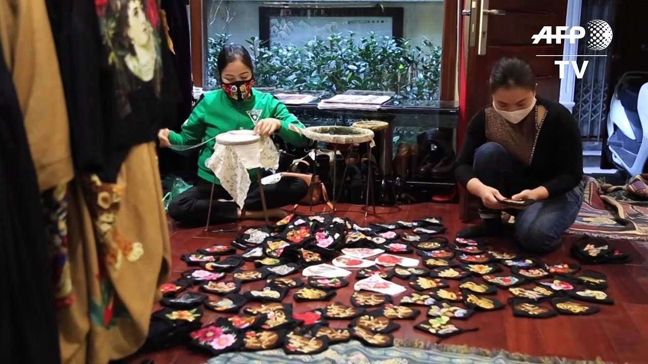 Vietnam: Designerin kreiert modische Mund-Nase-Masken