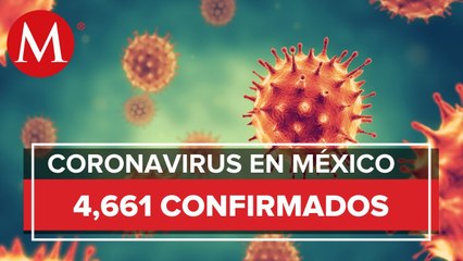 Suman 296 muertos por coronavirus en  México