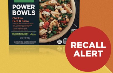 Healthy Choice Frozen Chicken Bowls Recalled for Potentially Containing "Small Rocks"