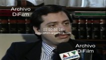Alberto Fernandez - Oscar Chialvo desmonopolizacion seguros 1991
