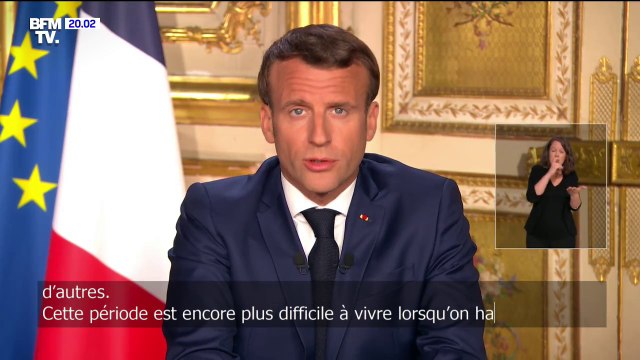 Emmanuel Macron: Le moment a révélé des failles, des insuffisances