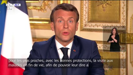 Emmanuel Macron: "J'ai demandé au gouvernement d'accroître fortement les aides" pour les entreprises