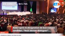 Mabri après la désignation de Gon comme candidat : "Nous devons dialoguer"