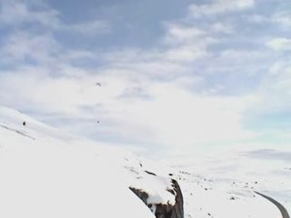 Snowkite Norvège 2006 avec Fabio Ingrosso