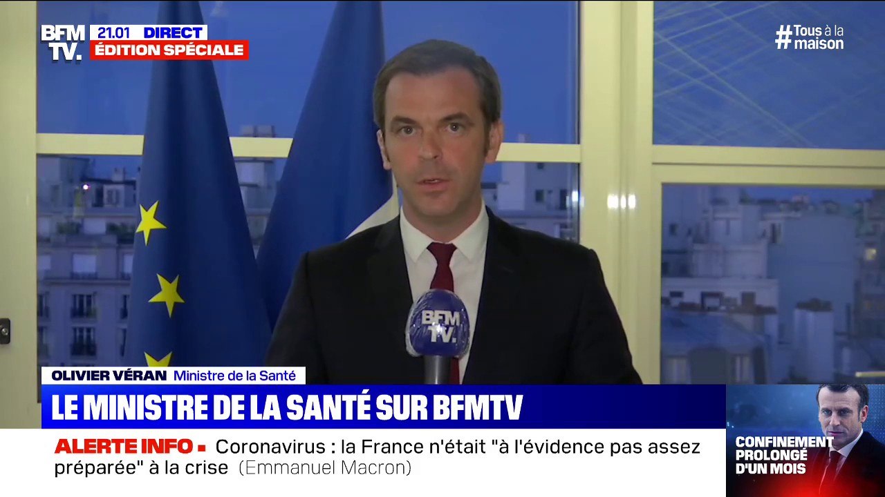 Olivier Véran: "Nous avons atteint une forme de plateau dans l'épidémie"