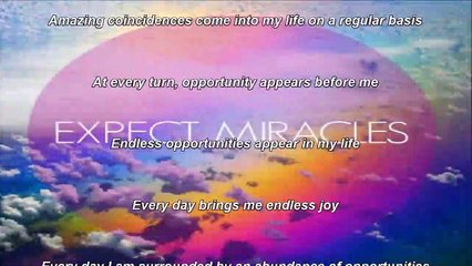 Miracles & Blessings Subliminal (Audio + Visual)