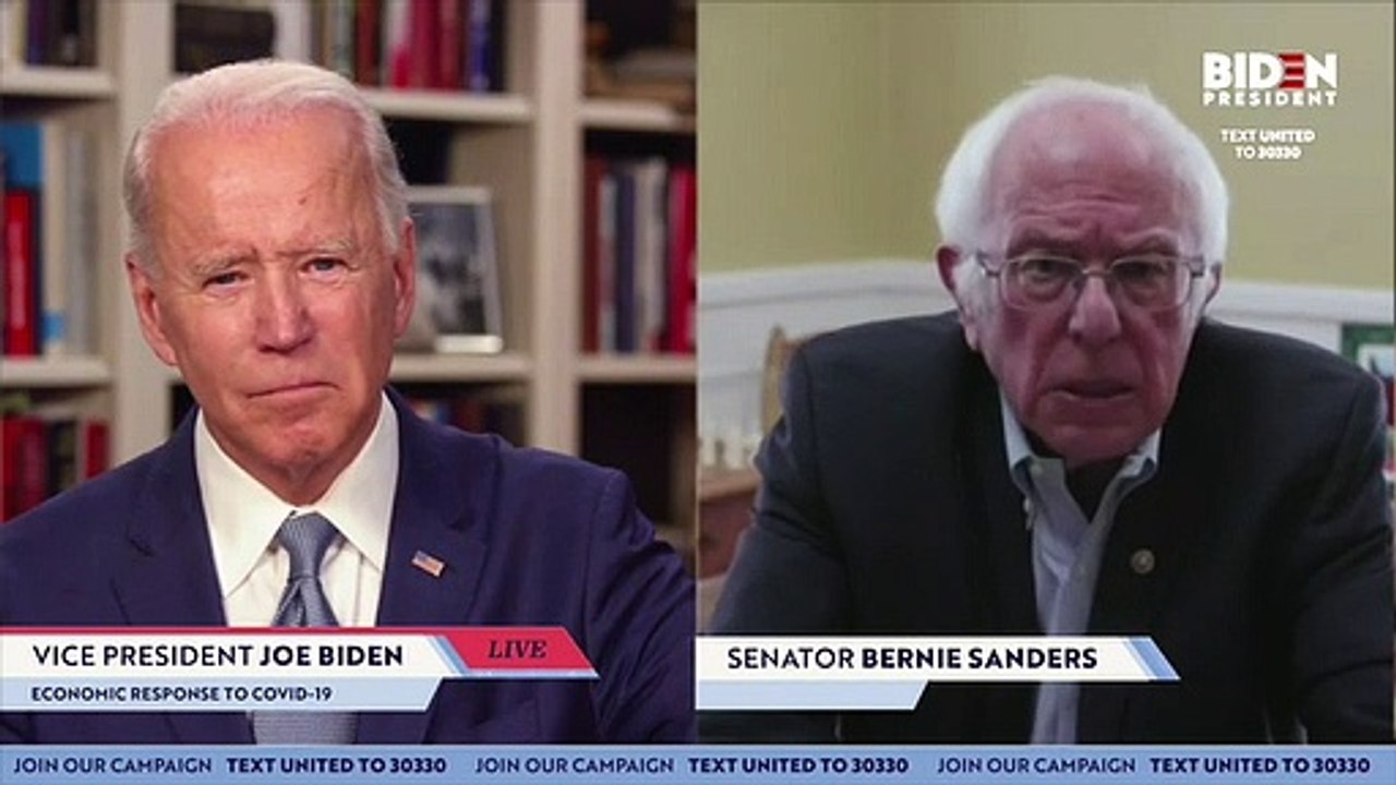 Bernie Sanders Endorses Joe Biden For President