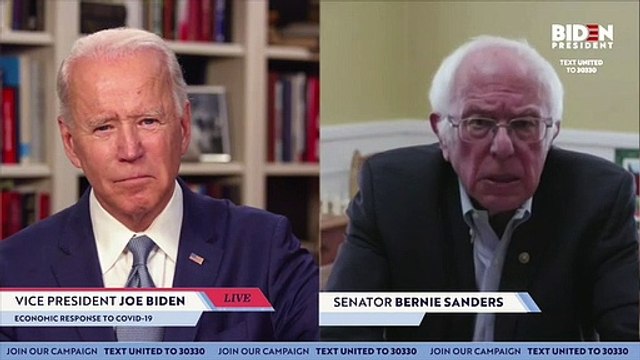 Bernie Sanders Endorses Joe Biden For President
