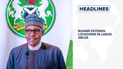 Télécharger la video: Buhari extends lockdown in Lagos, Abuja, others, Global cases pass 1.85 million, deaths slow in Spain