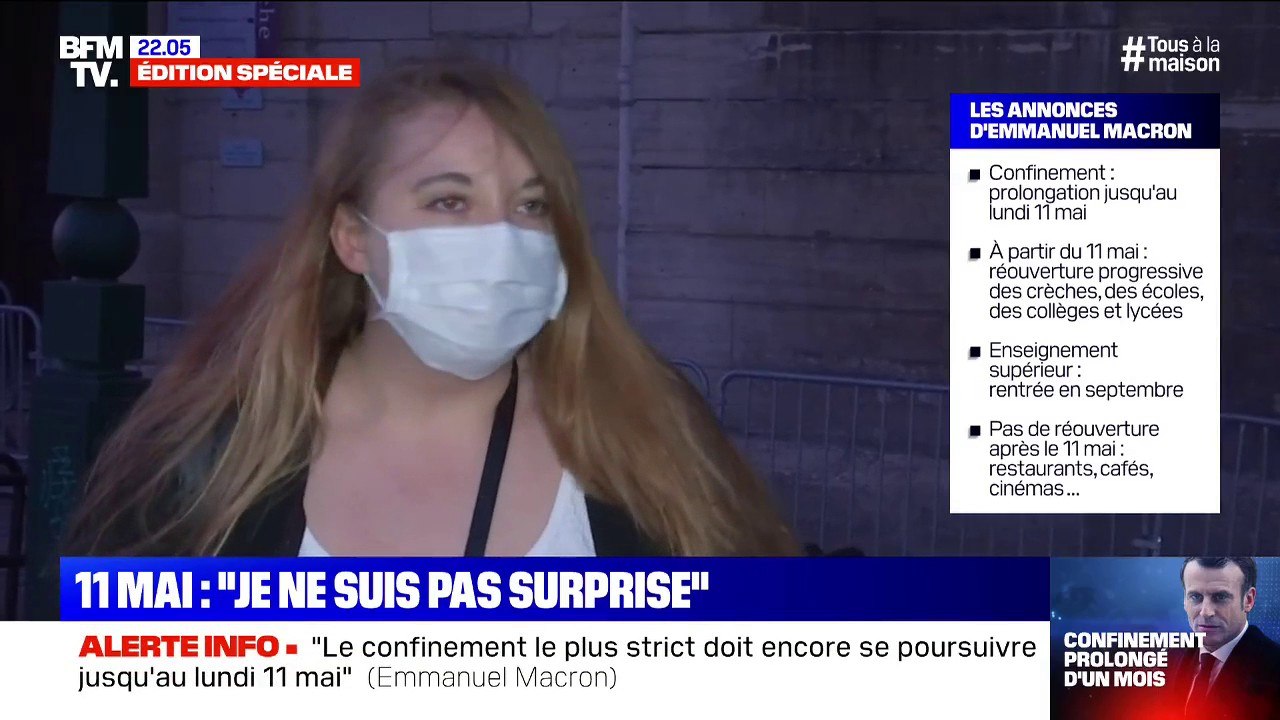 Confinement: ces Français réagissent après l'al...