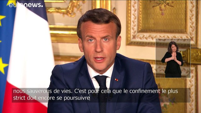 Εμανουέλ Μακρόν: «Παράταση της απαγόρευσης κυκλοφορίας έως τις 11 Μαΐου»