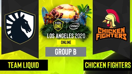 Dota2 - Team Liquid vs Chicken Fighters  - Game 1 - Group B - EU:CIS - ESL One Los Angeles