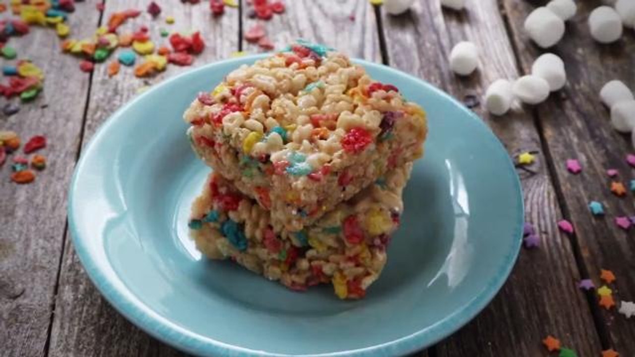 Funfetti® Cake Batter Rice Krispy® Treats