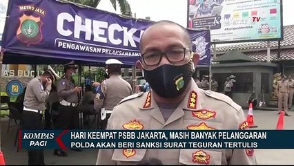 Masih Banyak Pelanggaran Saat PSBB, Polda Metro Jaya Tambah Check Point!
