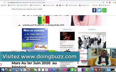Offres D’emplois Du 4 Mars Au 1er Juin 2020