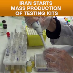 Iran Starts Mass Production Of Testing Kits