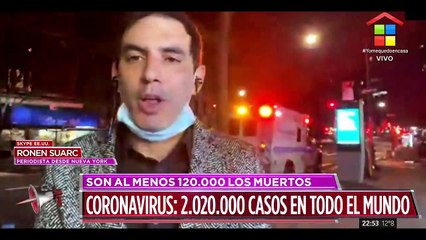 Nueva York superó las 10 mil muertes por el coronavirus