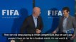 FIFA boss Infantino says safety comes before return of football