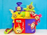 TELETUBBIES Lunch Bag Opening Soft Toys Surprise