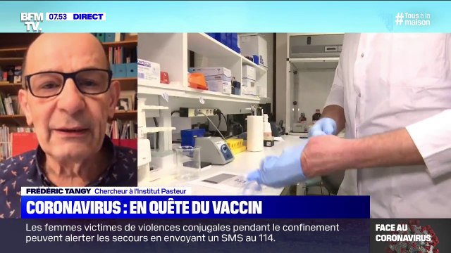 Selon Frédéric Tangy, chercheur à l'institut Pasteur, le vaccin contre le coronavirus avance bien