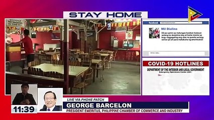 PCCI, kaisa ng pamahalaan sa laban kontra CoVID-19