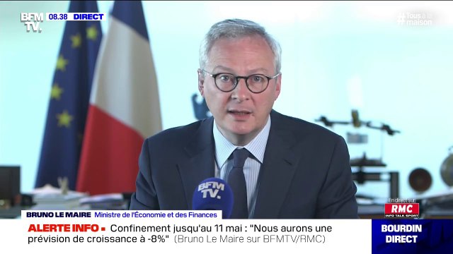 Bruno Le Maire: Aujourd'hui, plus de 900.000 entreprises bénéficient du fonds de solidarité