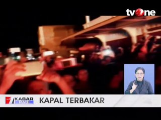Kapal Meledak dan Terbakar di Nias, 1 ABK Tewas dan 6 Luka