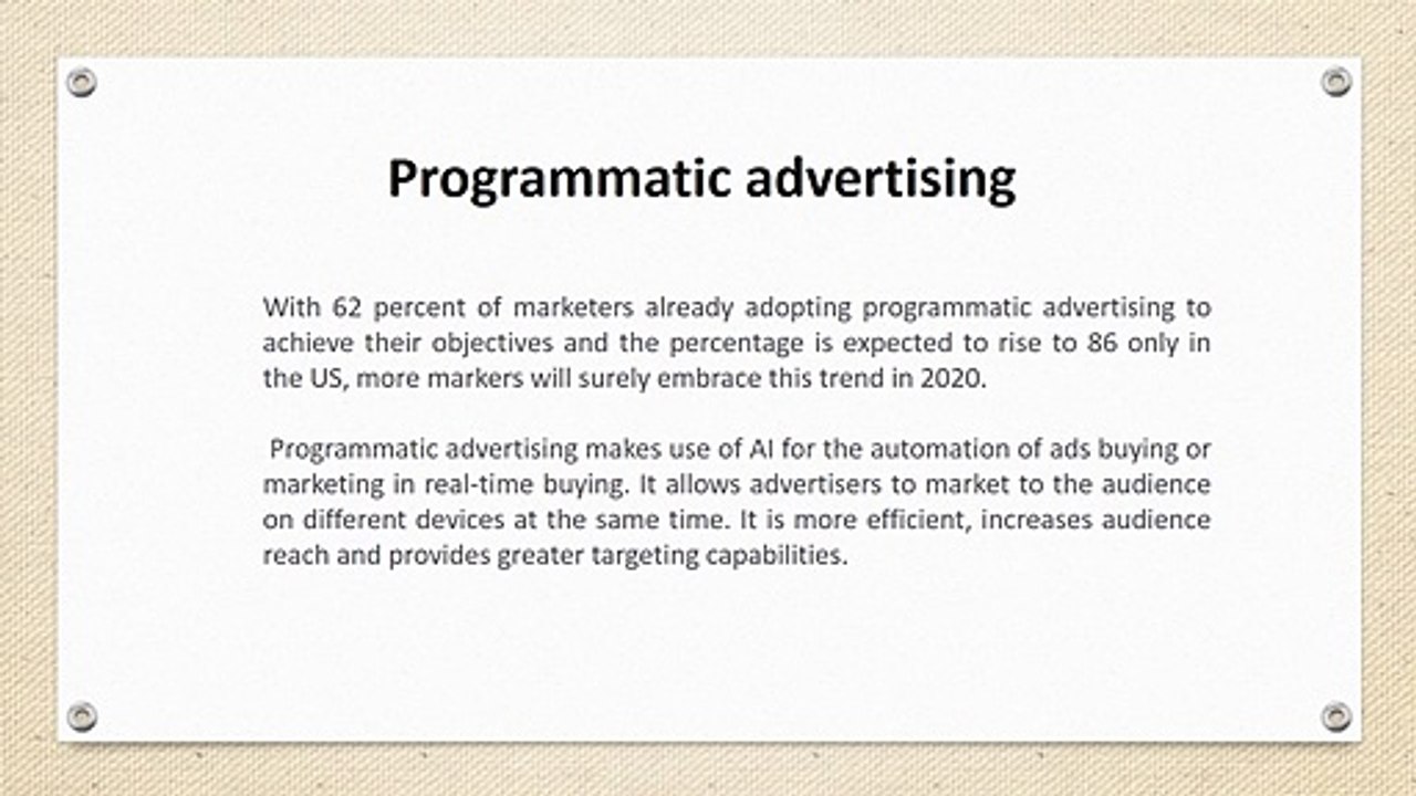 Jesse Levine Norristown - Digital Marketing Trends for 2020