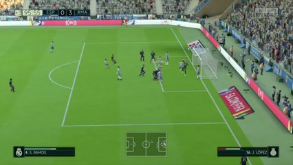 Espanyol Barcelone - Real Madrid sur FIFA 20 : résumé et buts (Liga - 32e journée)