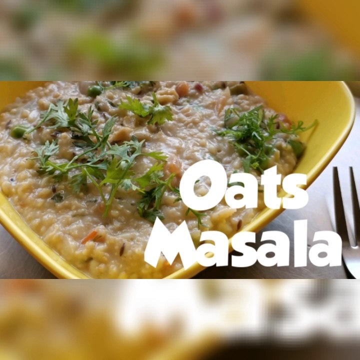 How to make Oats Masala with Vegetable Masala Oat for Breakfast at
