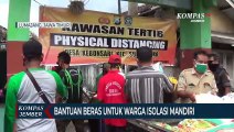 Bantuan Beras untuk Warga Yang Isolasi Mandiri