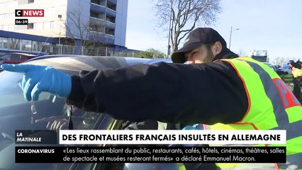 Coronavirus - L’Allemagne condamne des actes et des insultes subis par des Français dans les zones frontalières - VIDEO