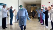 KONYA Beyşehir'de koronavirüs tedavisi gören 5 hasta taburcu oldu