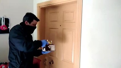 Görele Belediyesinden yaşlı adama sürpriz doğum günü kutlaması