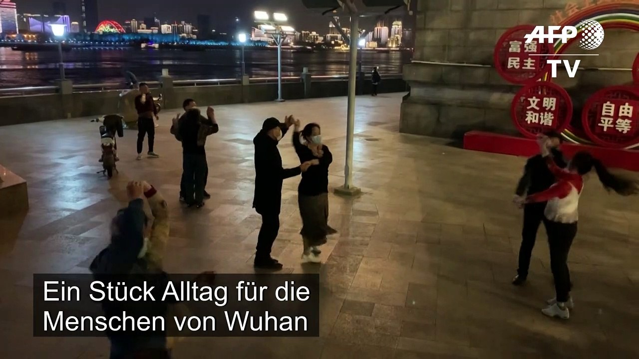 Wuhans Senioren tanzen wieder