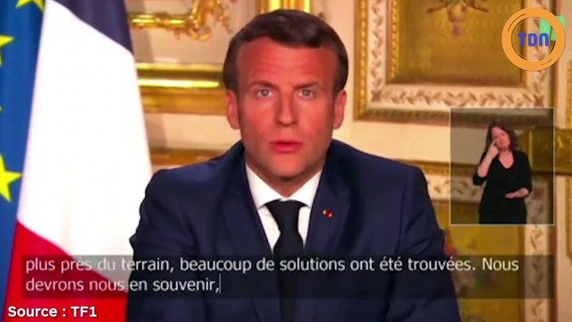 Discours de E. Macron : une erreur de sous-titres qui fait beaucoup de bruit !