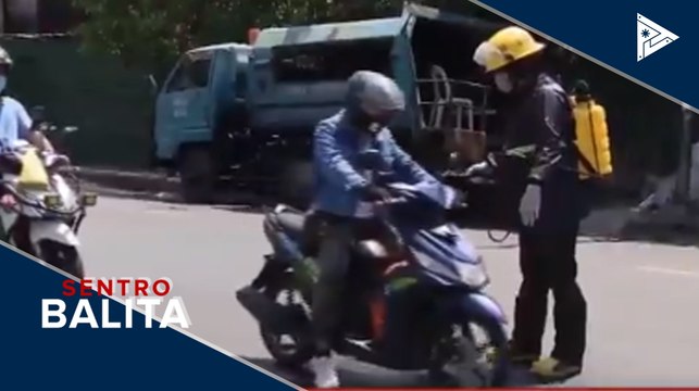 Publiko, pinaiiwas sa spraying o misting; DOH, nagbigay ng paraan sa paggawa ng sariling disinfectant