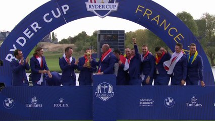 Ryder Cup 2018 : Les meilleurs moments de la victoire européenne