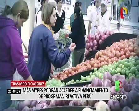 Más empresas podrán acceder al financiamiento del programa Reactiva Perú